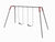 Sports-Play-8-FT-H-Modern-Bipod-Swing-2-Seats