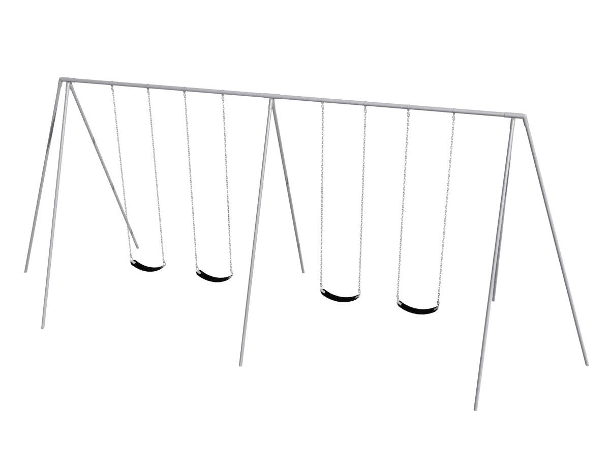 Sports-Play-Primary-Bipod-Swing-12-FT-4-Seats
