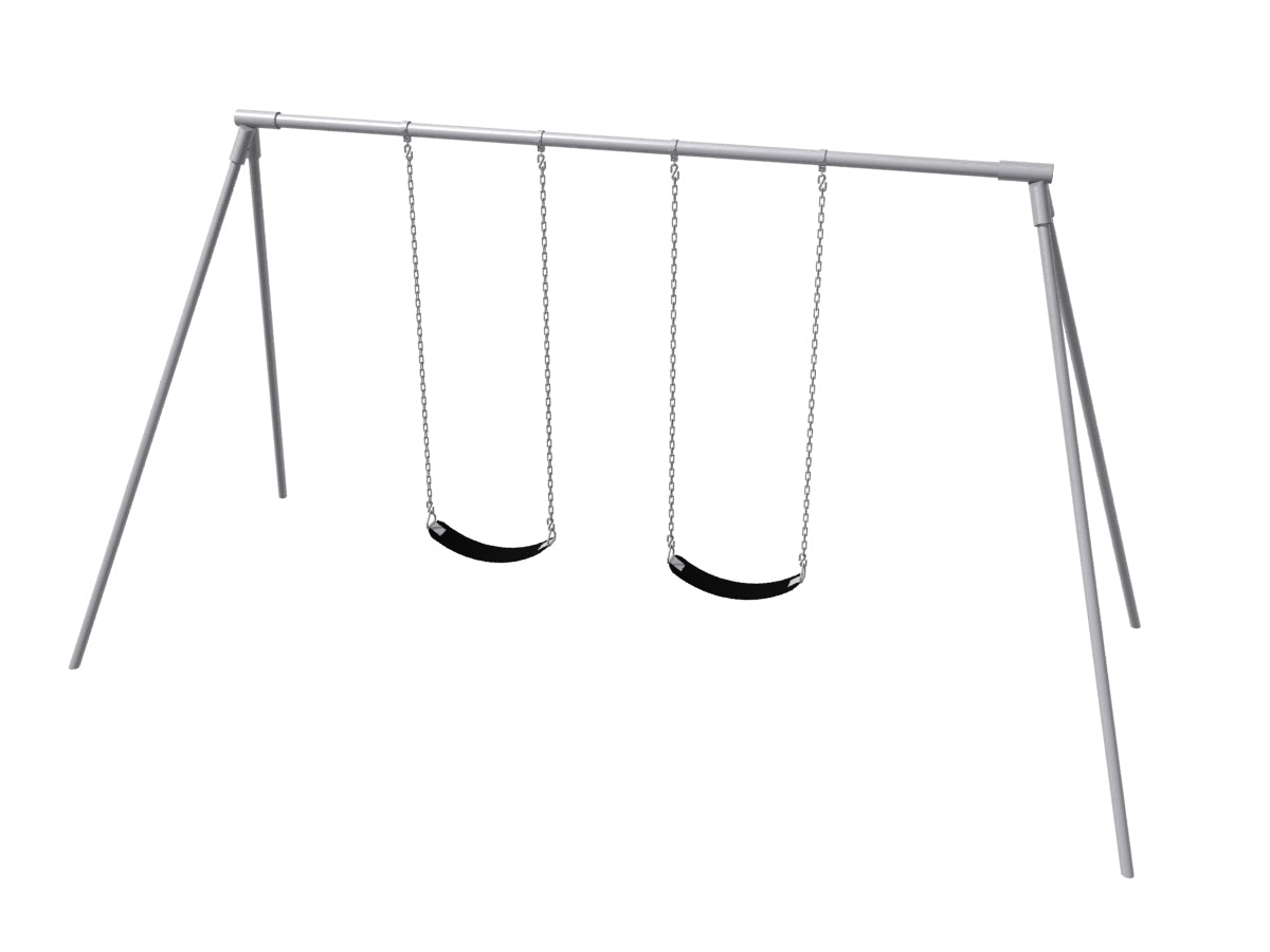 Sports-Play-Primary-Bipod-Swing-8-FT-2-Seats