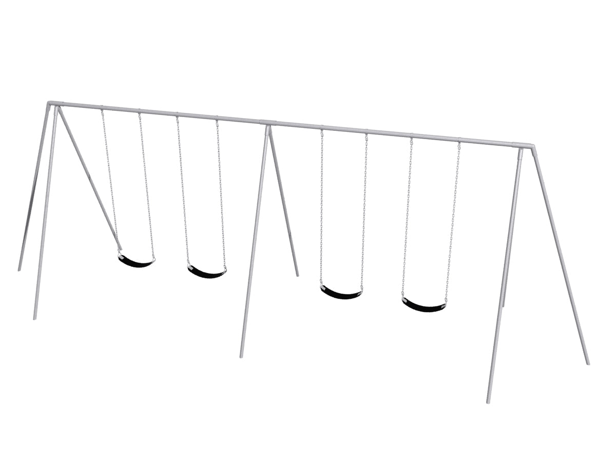 Sports-Play-Primary-Tripod-Swing-10-FT-4-Seats