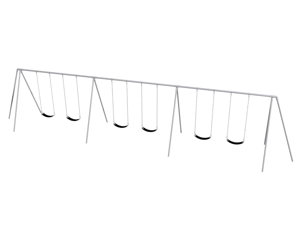 Sports-Play-Primary-Tripod-Swing-8-FT-6-Seats