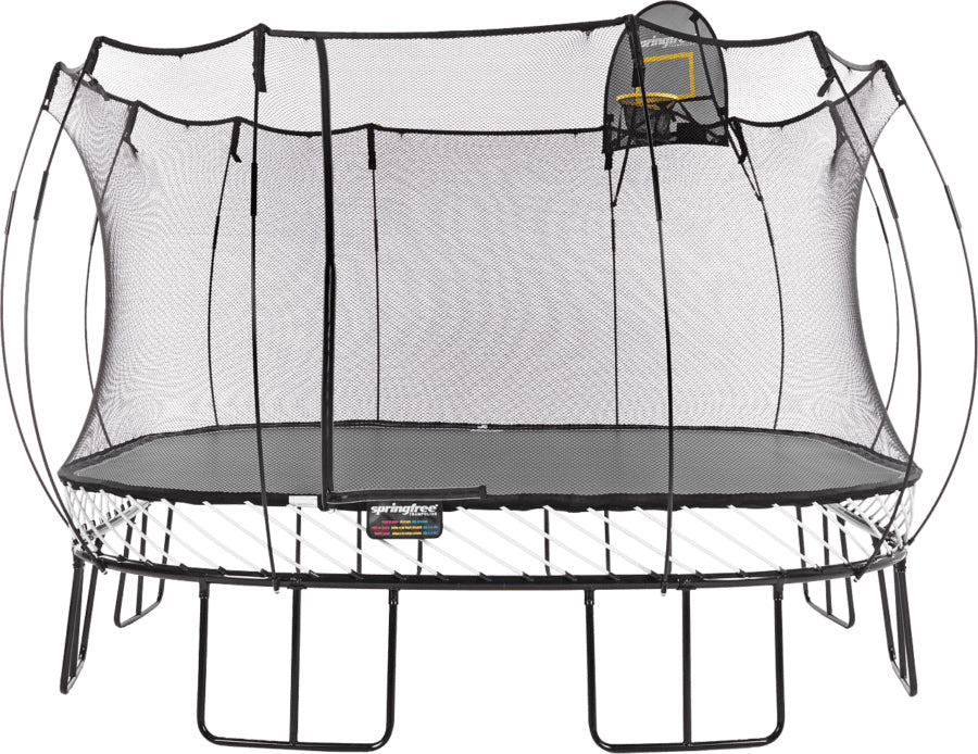 Springfree-13ft-x-13ft-Jumbo-Square-Trampoline-Front-W-Hoop