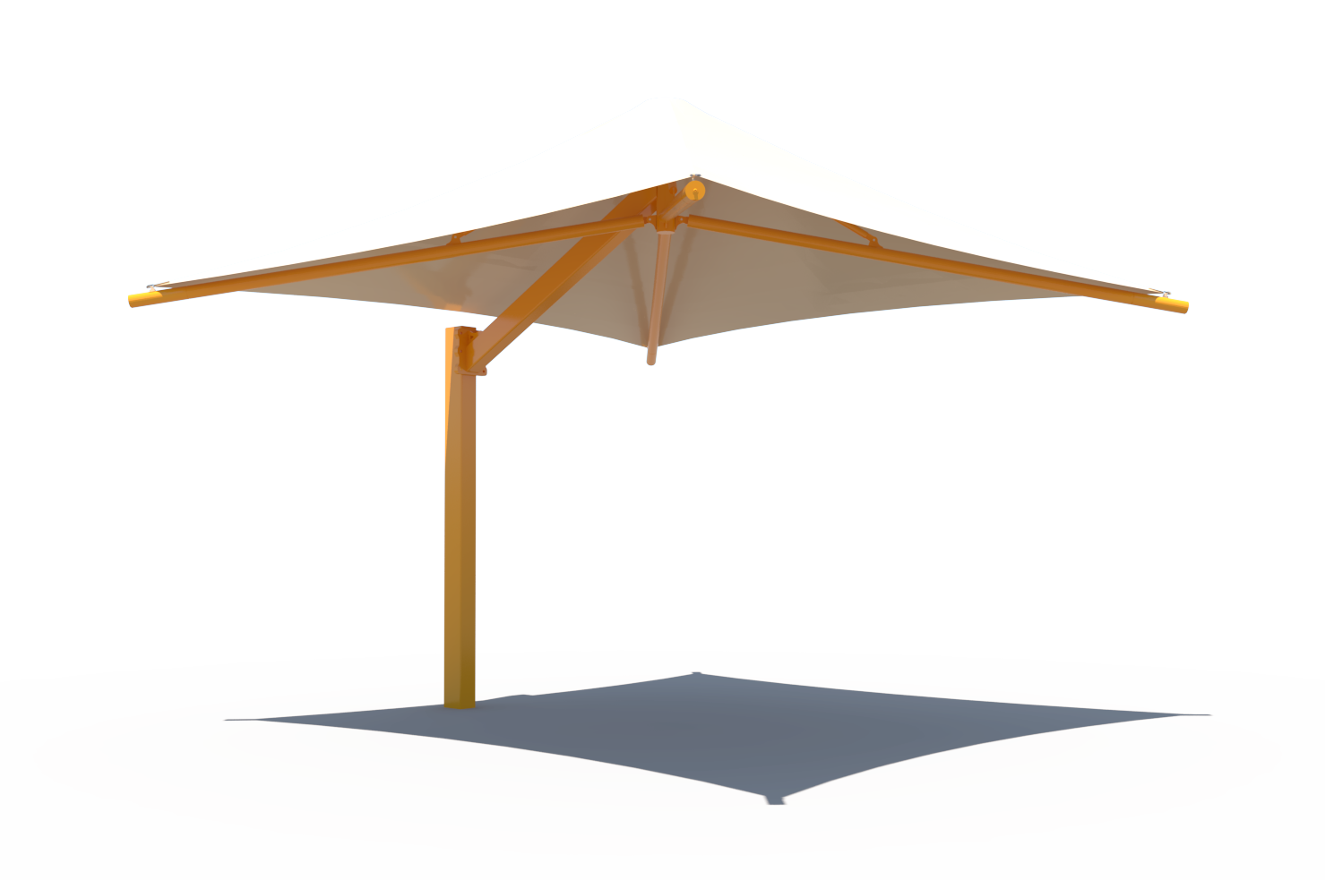 Superior Shade Cantilever Square Waterproof Umbrella