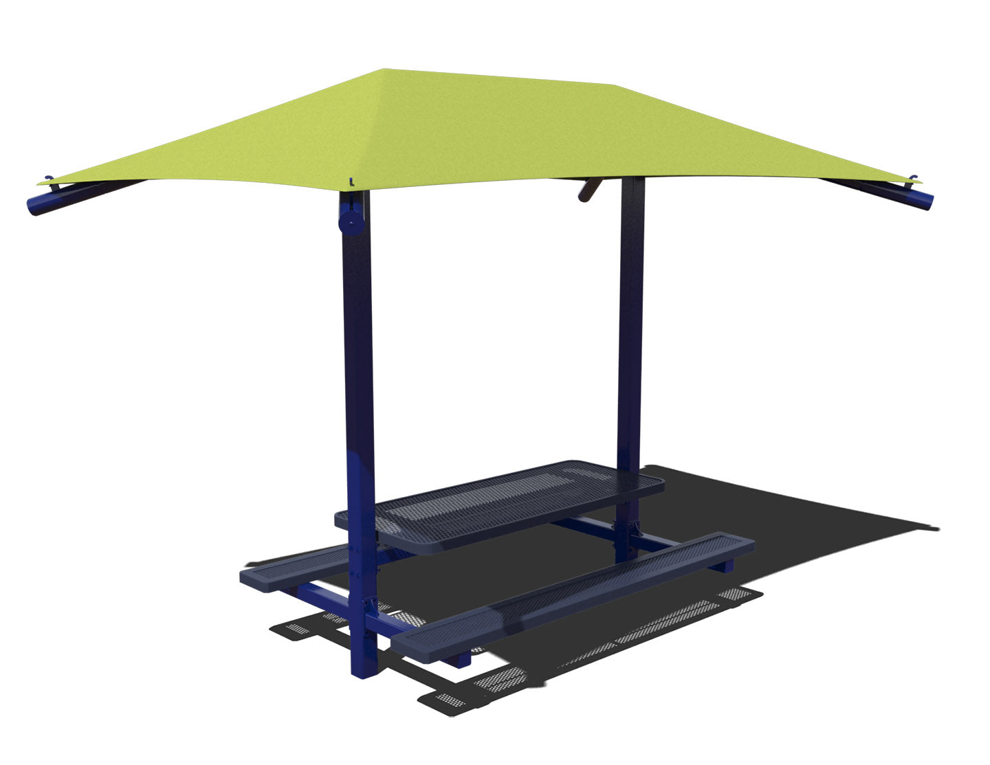 Superior Shade Hip Shade with Table & Benches