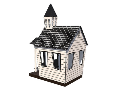 Ultra-Play-White-Chapel-Playhouse-Back