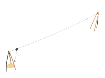 Psagot Playgrounds Zipline - Robina - view 2