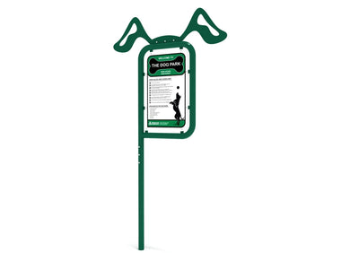 Playground Equipment Dog Park Sign