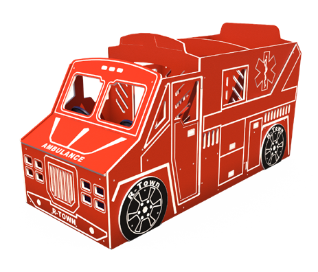 R-Town® Ambulance - Spring Mounted