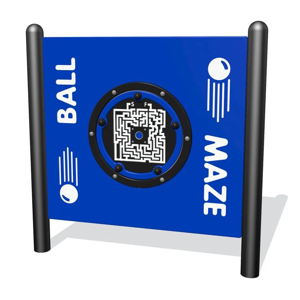 Freestanding Sensory Ball Maze Panel