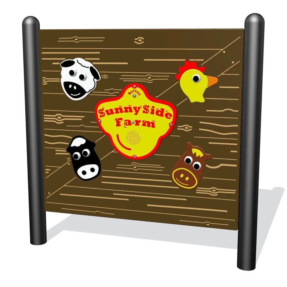 Freestanding Imaginative Sunnyside Farm Play Panel