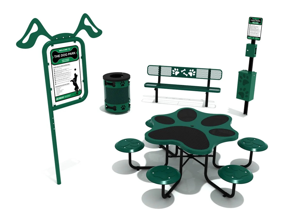 Playground Equipment Pawsome Amenities Bundle