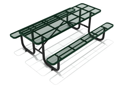 Playground Equipment 8 Ft. Expanded Steel Picnic Table