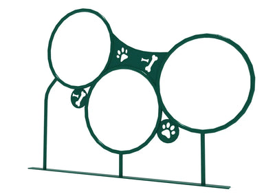 Playground Equipment Three Hoop Dog Rings