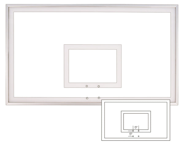 First Team Acrylic Backboard 42 x 72 inch-FT222 - NJ Swingsets