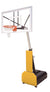 First Team Fury Nitro Adjustable Portable Basketball Hoop 60 inch Tempered Glass