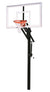 First Team Jam Select In Ground Outdoor Adjustable Basketball Hoop 60 inch Acrylic