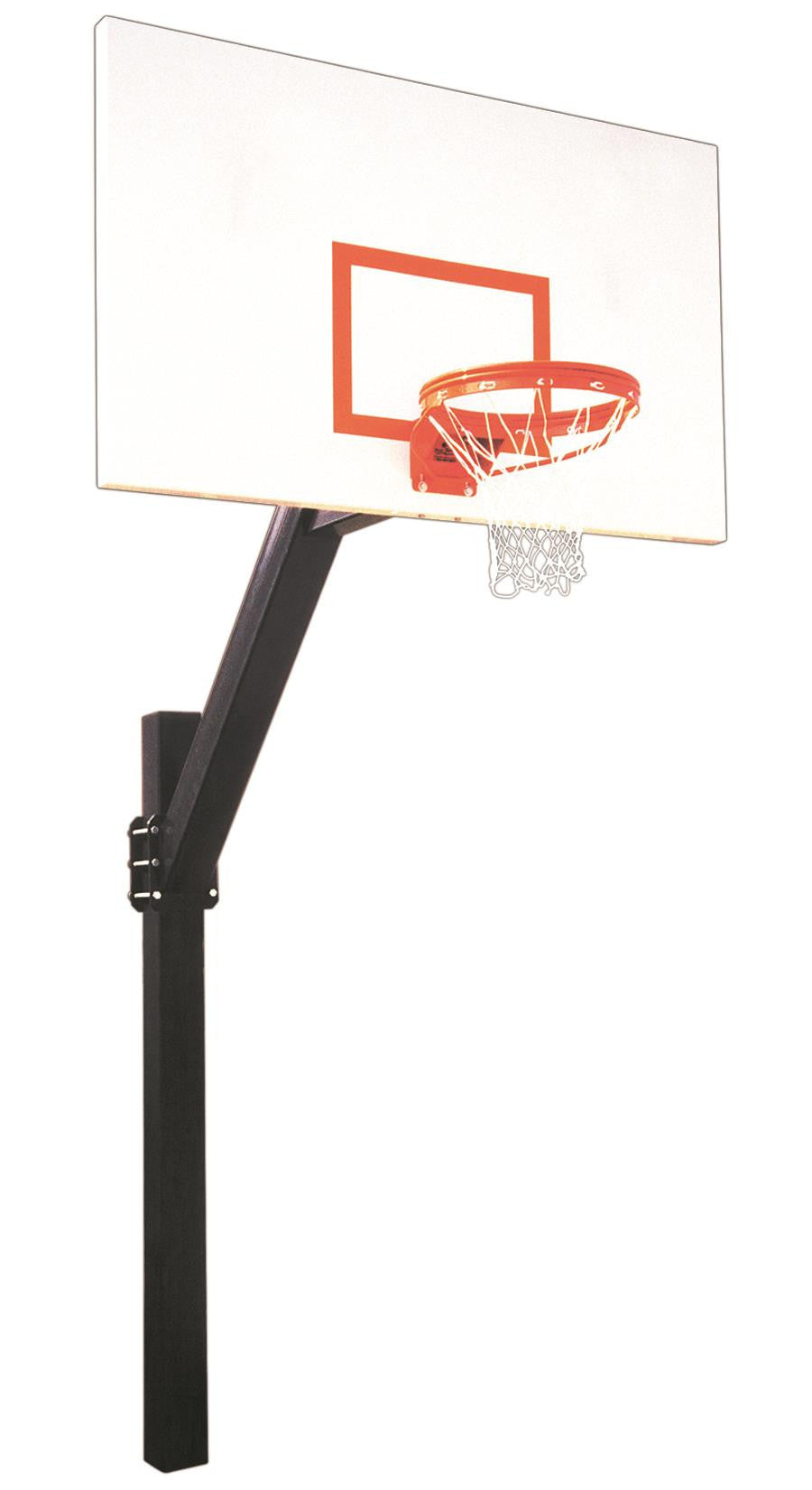 First Team Legend Excel In Ground Fixed Height Outdoor Basketball Hoop 72 inch Steel