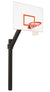 First Team Legend Impervia In Ground Fixed Height Outdoor Basketball Hoop 60 inch Aluminum