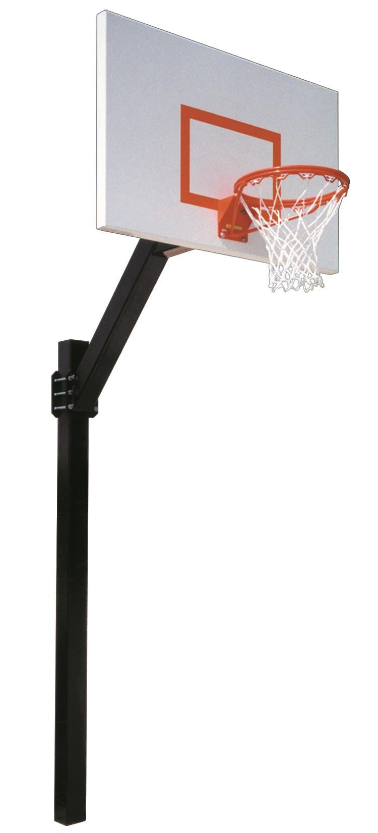 First Team Legend Jr Endura In Ground Fixed Height Outdoor Basketball Hoop 60 inch Aluminum