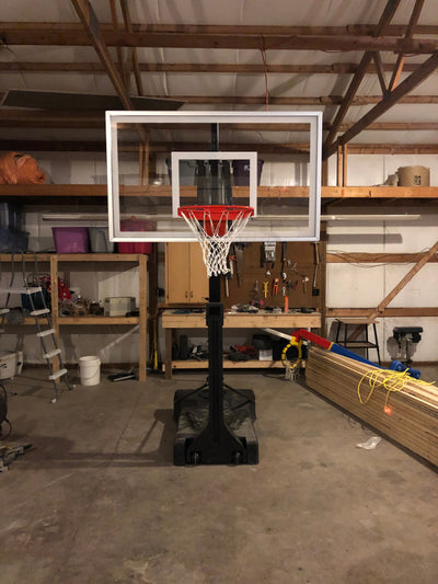 First-Team-OmniSlam-Portable-Basketball-Hoop-Garage