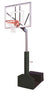 First Team Rampage Eclipse Adjustable Portable Basketball Hoop 54 inch Tempered Glass