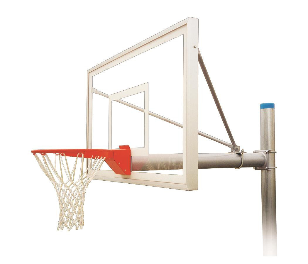 First Team Renegade Select In Ground Outdoor Fixed Height Basketball Hoop 60 inch Acrylic