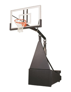 First Team Tempest Triumph FL Portable Adjustable Basketball Hoop 72 inch  Tempered Glass for Floating Floors
