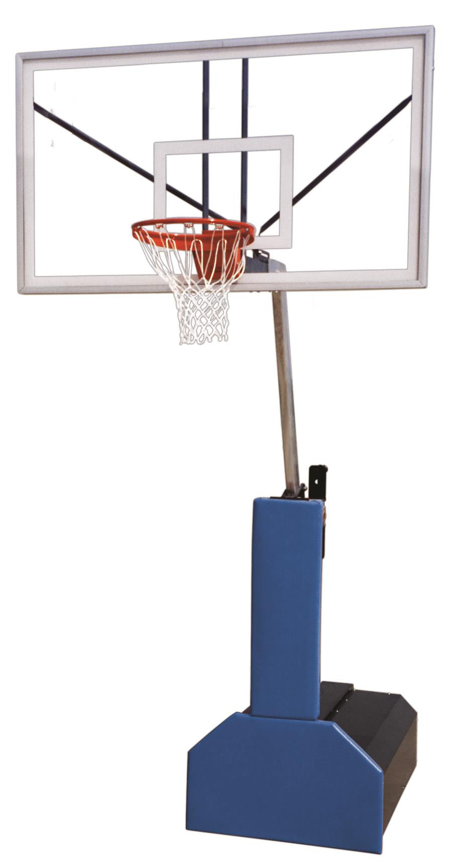 First Team Thunder Supreme Portable Adjustable Basketball Hoop 72 inch Acrylic