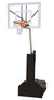First Team Thunder Ultra Portable Adjustable Basketball Hoop 54 inch Tempered Glass