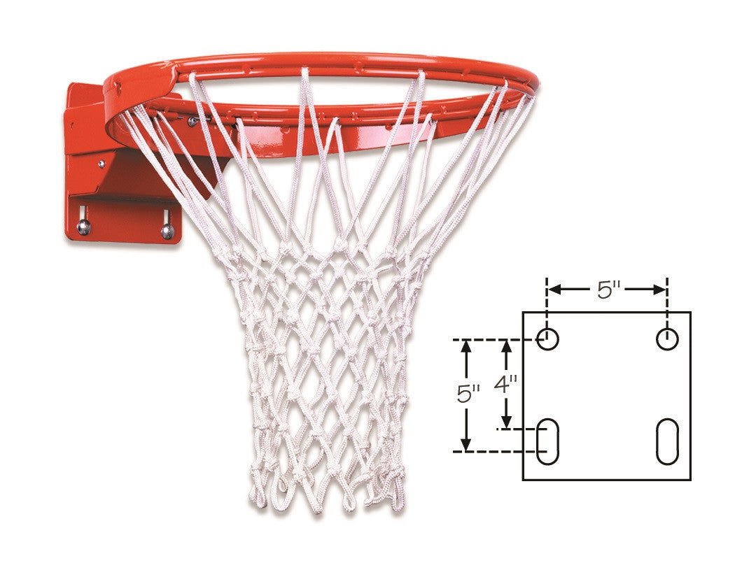 First Team Tube Tie Adjustable Competition Breakaway Basketball Goal FT192TA
