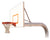First Team Tyrant Playground In Ground Outdoor Fixed Height Basketball Hoop 60 inch Steel