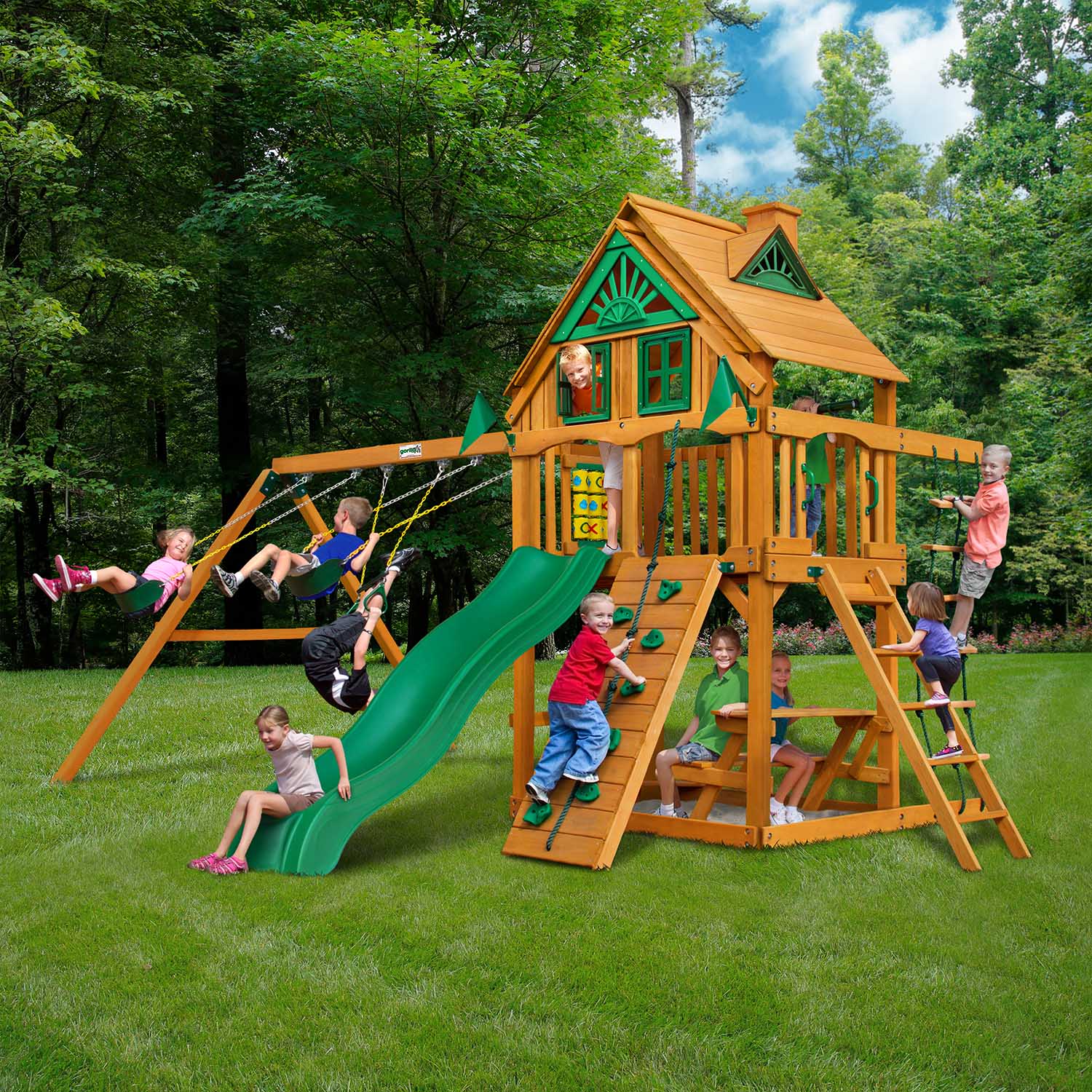 Gorilla-Playsets-Chateau-Treehouse-Wooden-Swingset