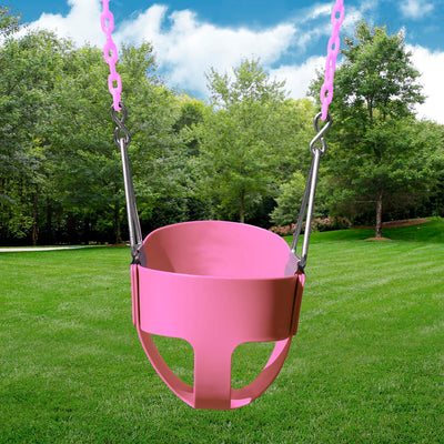 Gorilla-Playsets-Full-Bucket-Swing-Pink