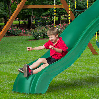 Gorilla-Playsets-Navigator-Wooden-Swingset-Slide
