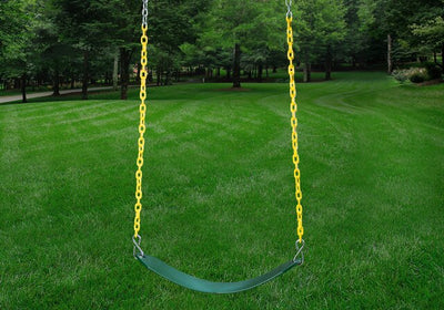 Gorilla-Playsets-Outing-W-Trapeze-Bar-Wooden-Swing-Set-Swing