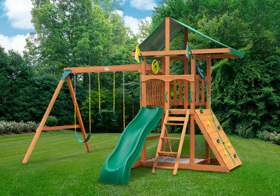Gorilla-Playsets-Outing-Wooden-Swing-Set-Front