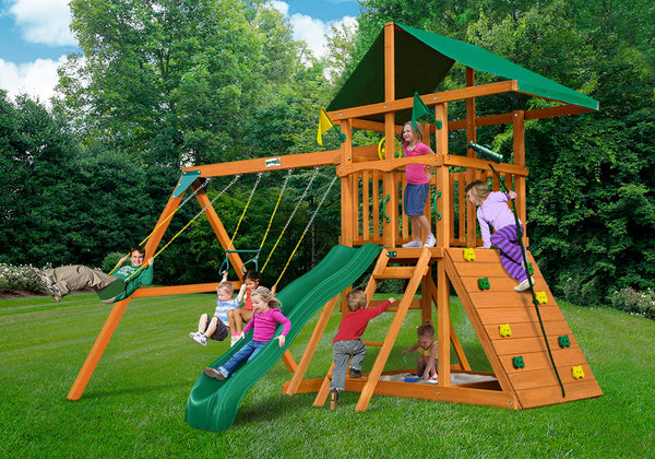 Gorilla Playsets Outing Wooden Swing Set - NJ Swingsets