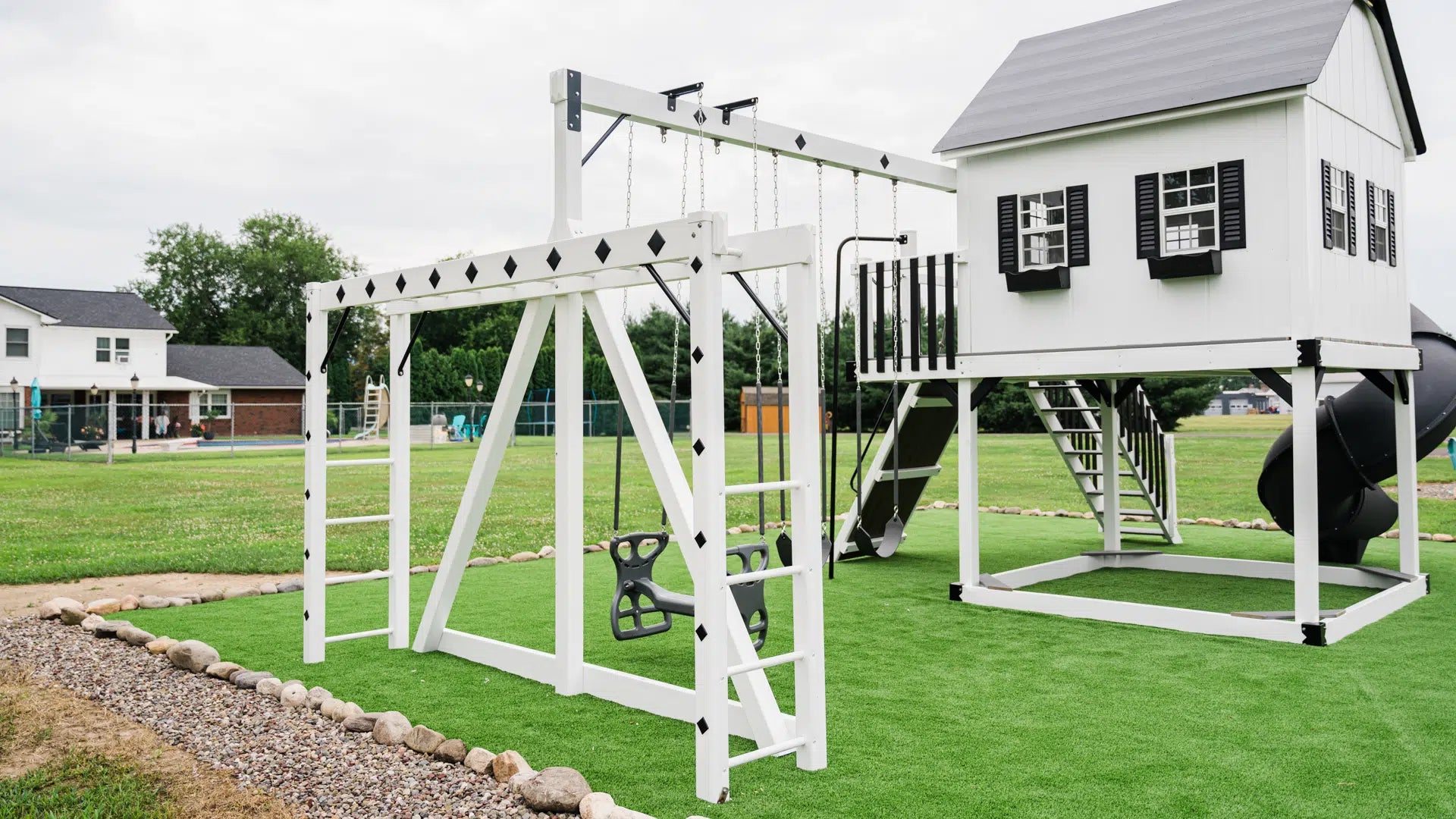 Luxury swing sets cheap