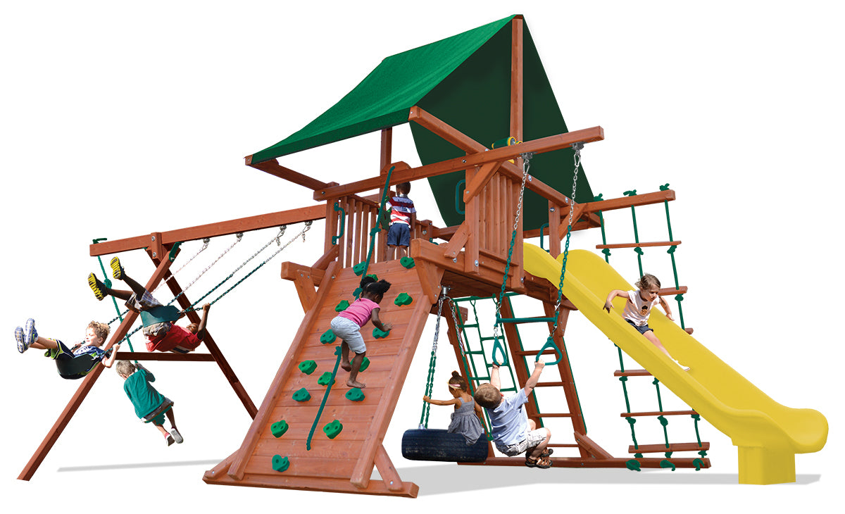 Playground-One-Turbo-Deluxe-Playcenter-Combo-2-Green