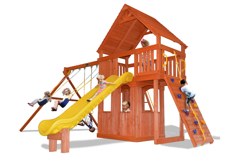 Playground-One-Turbo-Original-Fort-Combo-2-XL-W-Playhouse-White