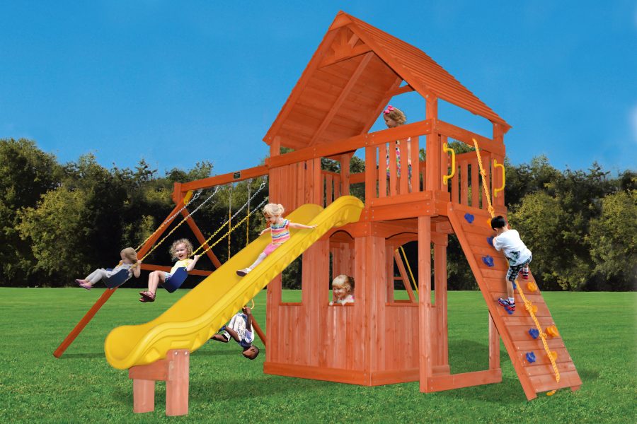Playground-One-Turbo-Original-Fort-Combo-2-XL-W-Playhouse