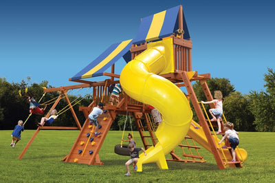 Playground-One-Turbo-Deluxe-Playcenter-Combo-5-Blue-Yellow-Blue