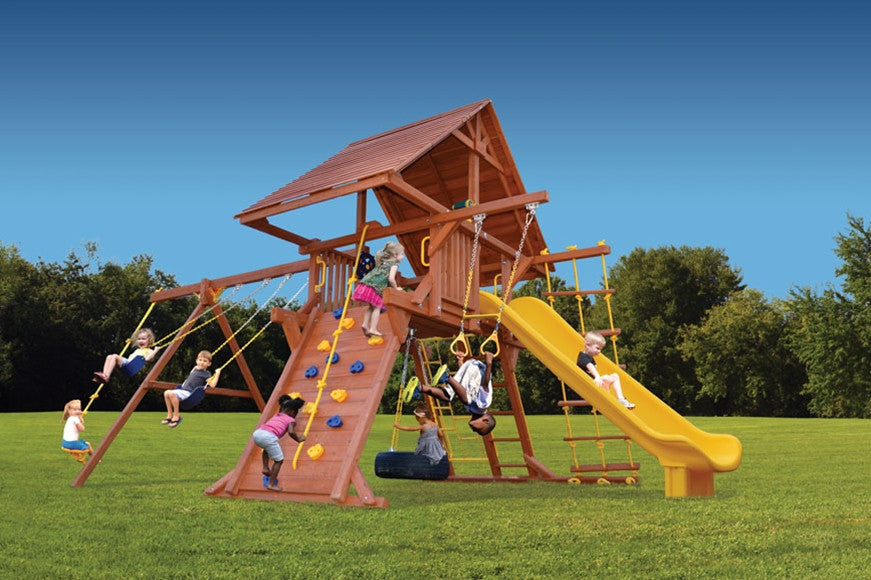 Playground-One-Turbo-Deluxe-Playcenter-with-Wood-Roof